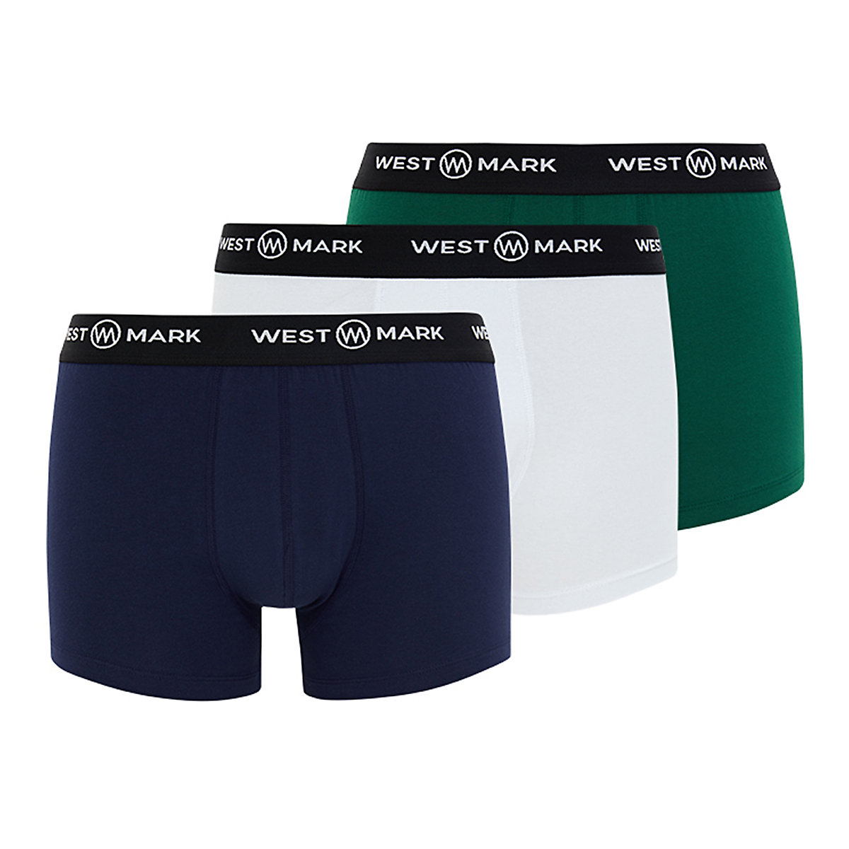 WESTMARK Retro Short / Pant 3er Pack Oscar Panties grün