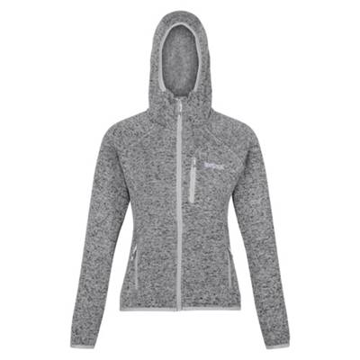 Regatta Midlayer Hood Newhill Fleecejacken hellgrau