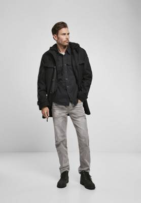 Brandit BW Flag Parka Übergangsjacken schwarz