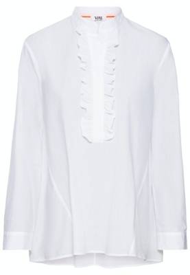 YOU.justWhite Bluse 1/1 Arm weiß