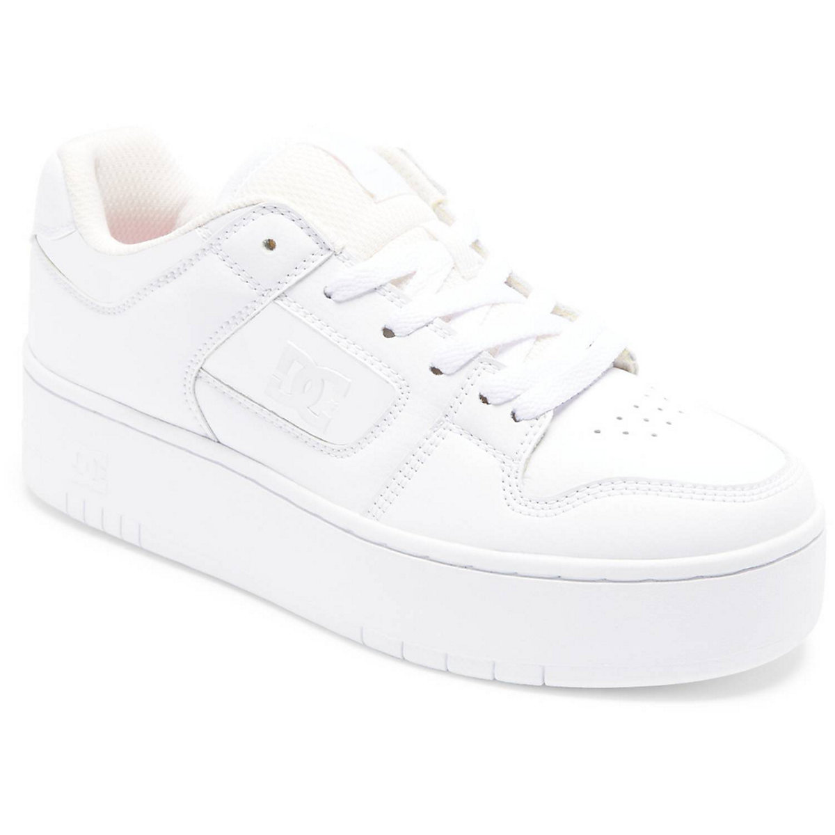 DC Shoes Manteca 4 Platform Slip-On-Sneaker weiß