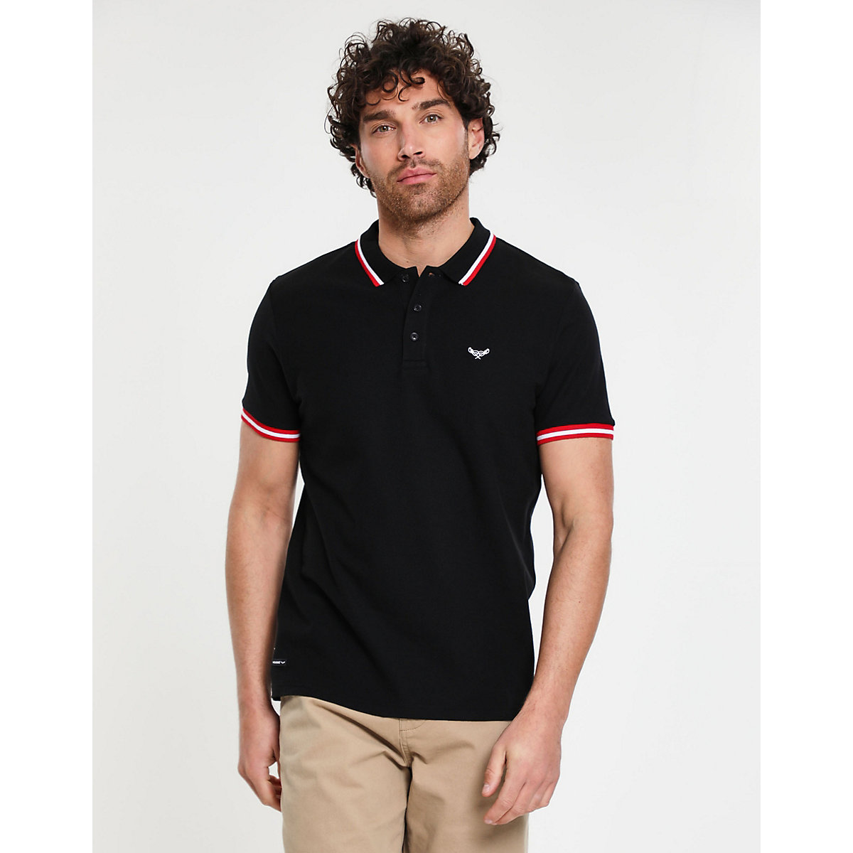 THREADBARE Threadbare Poloshirt kurzarm THB Polo Pixie Poloshirts AdultM schwarz THREADBARE Threadbare Poloshirt kurzarm THB Polo Pixie Poloshirts AdultM schwarz