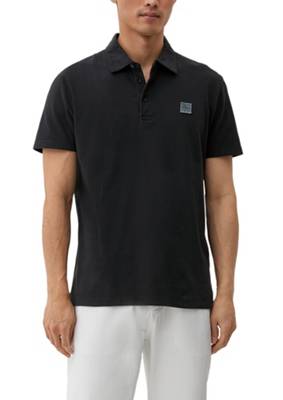 s.Oliver Poloshirt aus Jersey T-Shirts schwarz