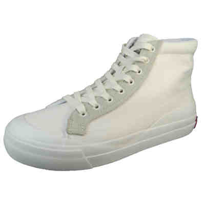 Herren Low Sneaker LS1 High Top 234214-636 Weiß 51 Regular White Leinen Sneakers Low