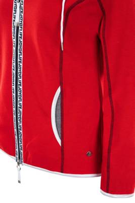 Hajo Sweatjacke rot