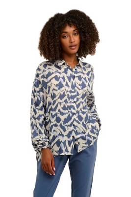 KAFFE KAkenny Shirt Beige Blau beige