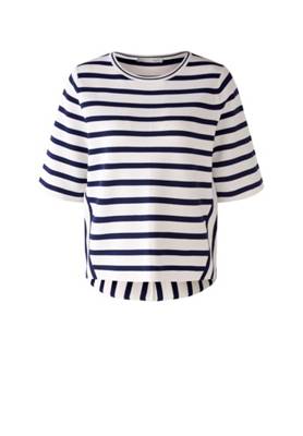 oui Pullover creme/braun