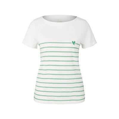 TOM TAILOR Rundhals T-Shirt mehrfarbig