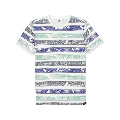 GARCIA Rundhals T-Shirt weiß