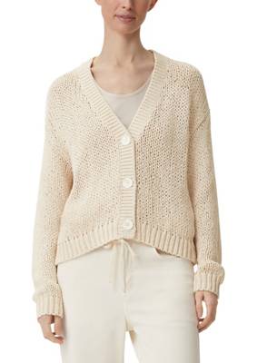 comma casual identity Strickjacke mit Logodetail Strickjacken beige