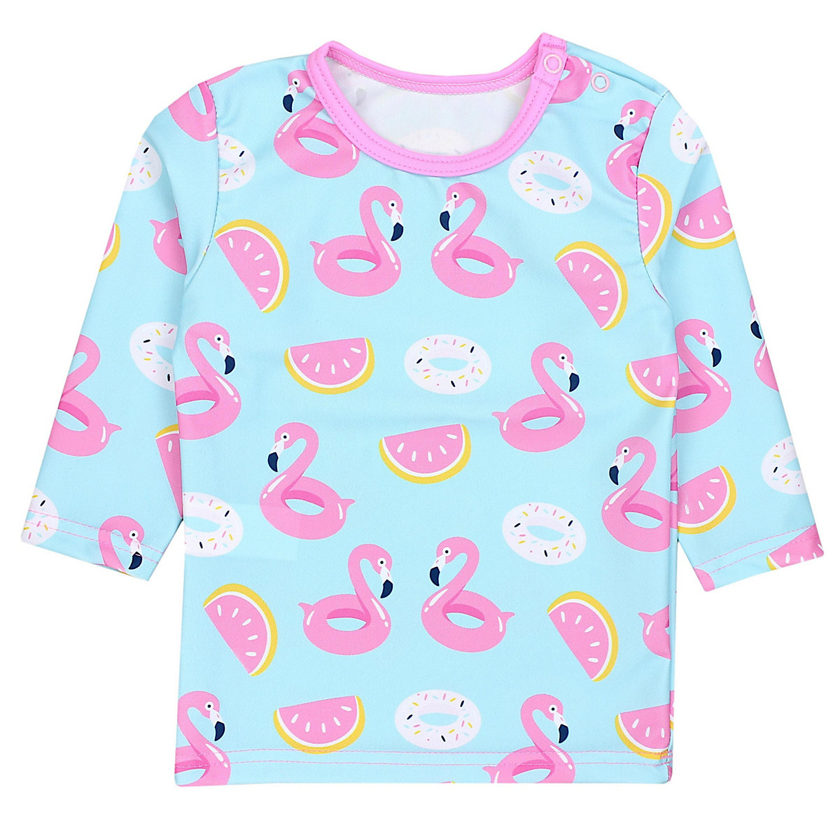 Aquarti Baby Mädchen Zweiteiler Badeanzug Bade-Set Bade T-Shirt Badehose für Mädchen hellgrün
