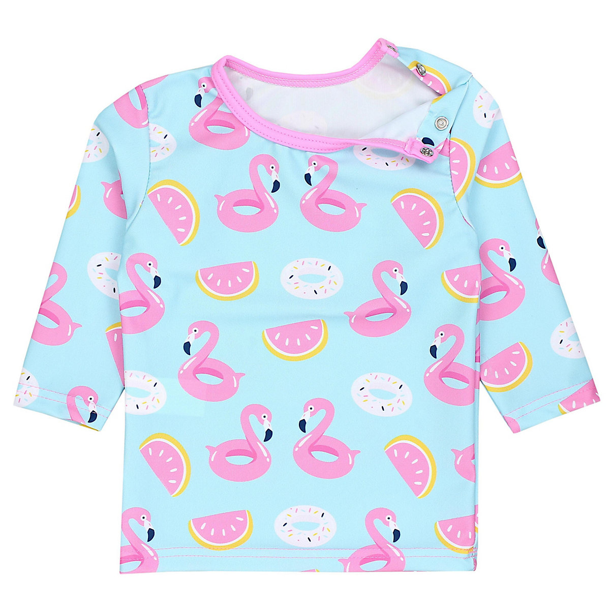 Aquarti Baby Mädchen Zweiteiler Badeanzug Bade-Set Bade T-Shirt Badehose für Mädchen hellgrün