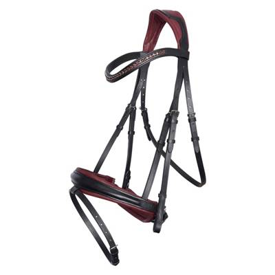 Imperial Riding Imperial Riding Trensenzaum IRHFria burgundy Zaumzeug ohne Zügel Größe:C/S rot