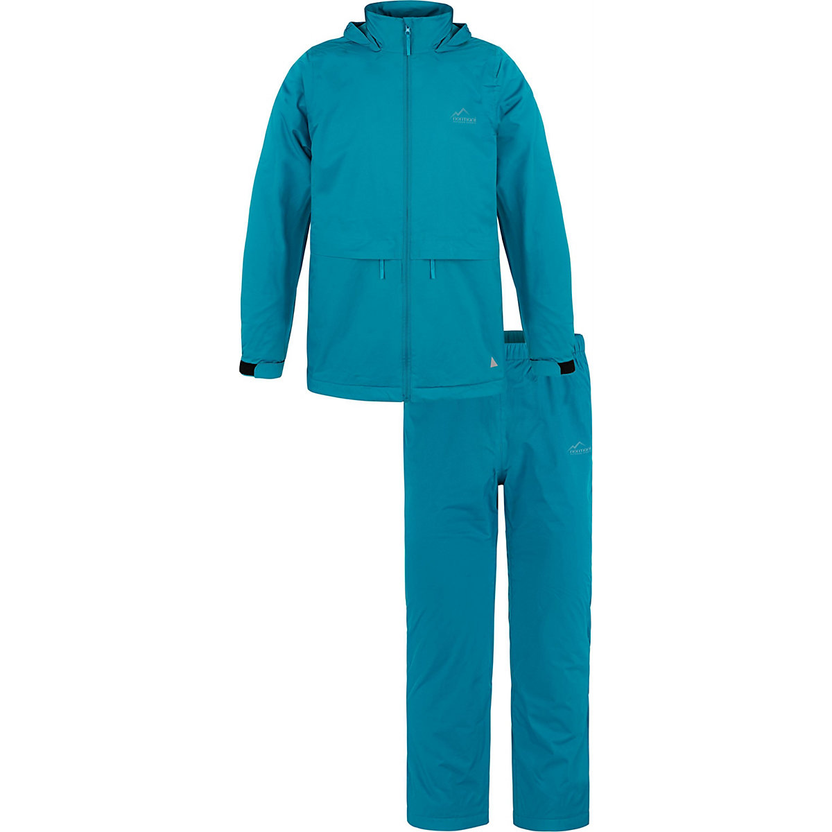 normani® Kinder Regenanzug Regenjacke und Regenhose Regenjacken blau