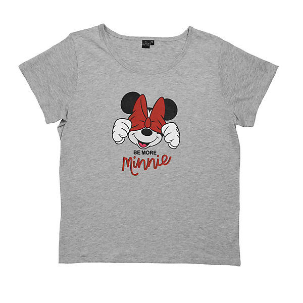 Disney Mickey Mouse T-Shirt - Be more Minnie Oberteil Shirt Top T-Shirts