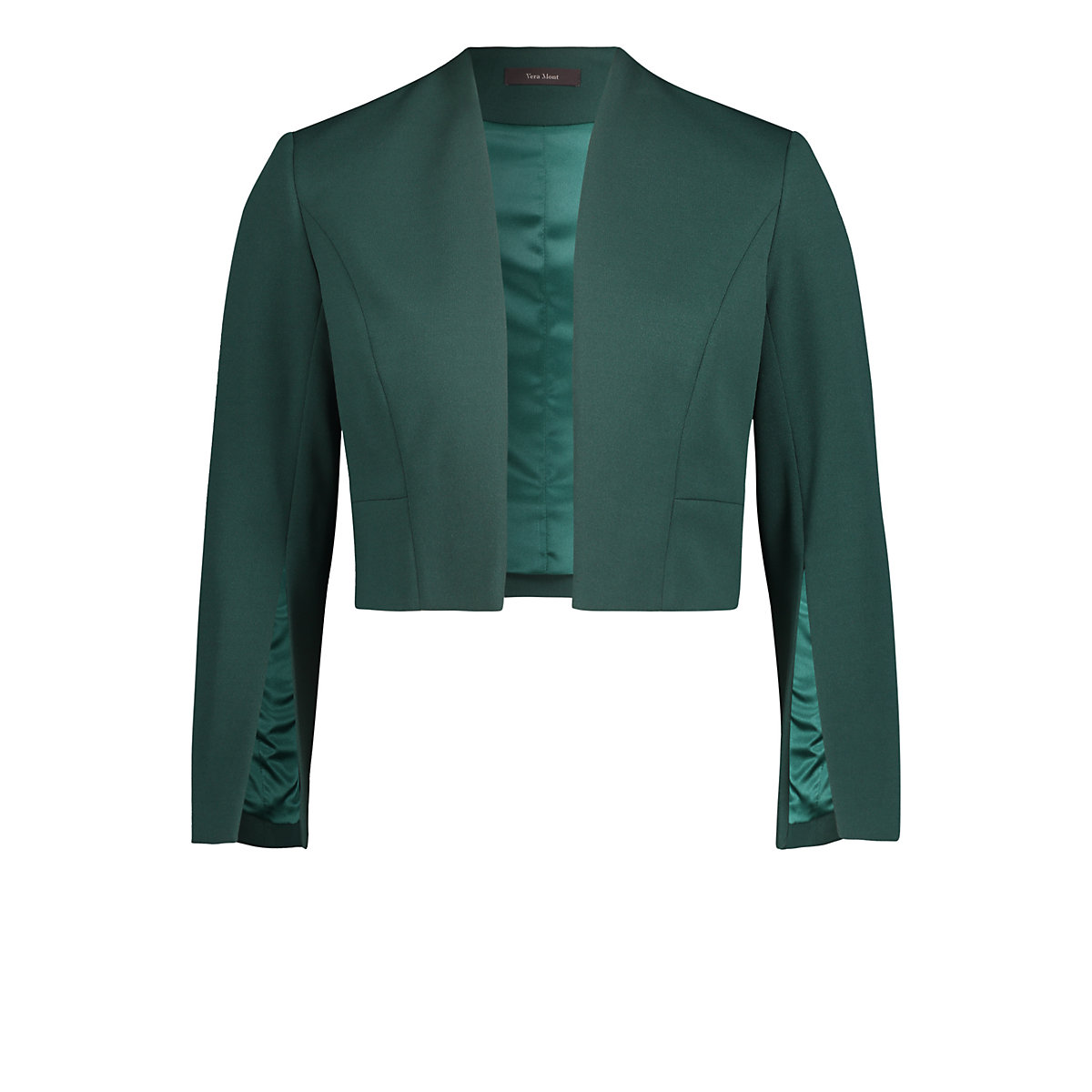 Vera Mont Vera Mont Blazer-Jacke ohne Verschluss grün