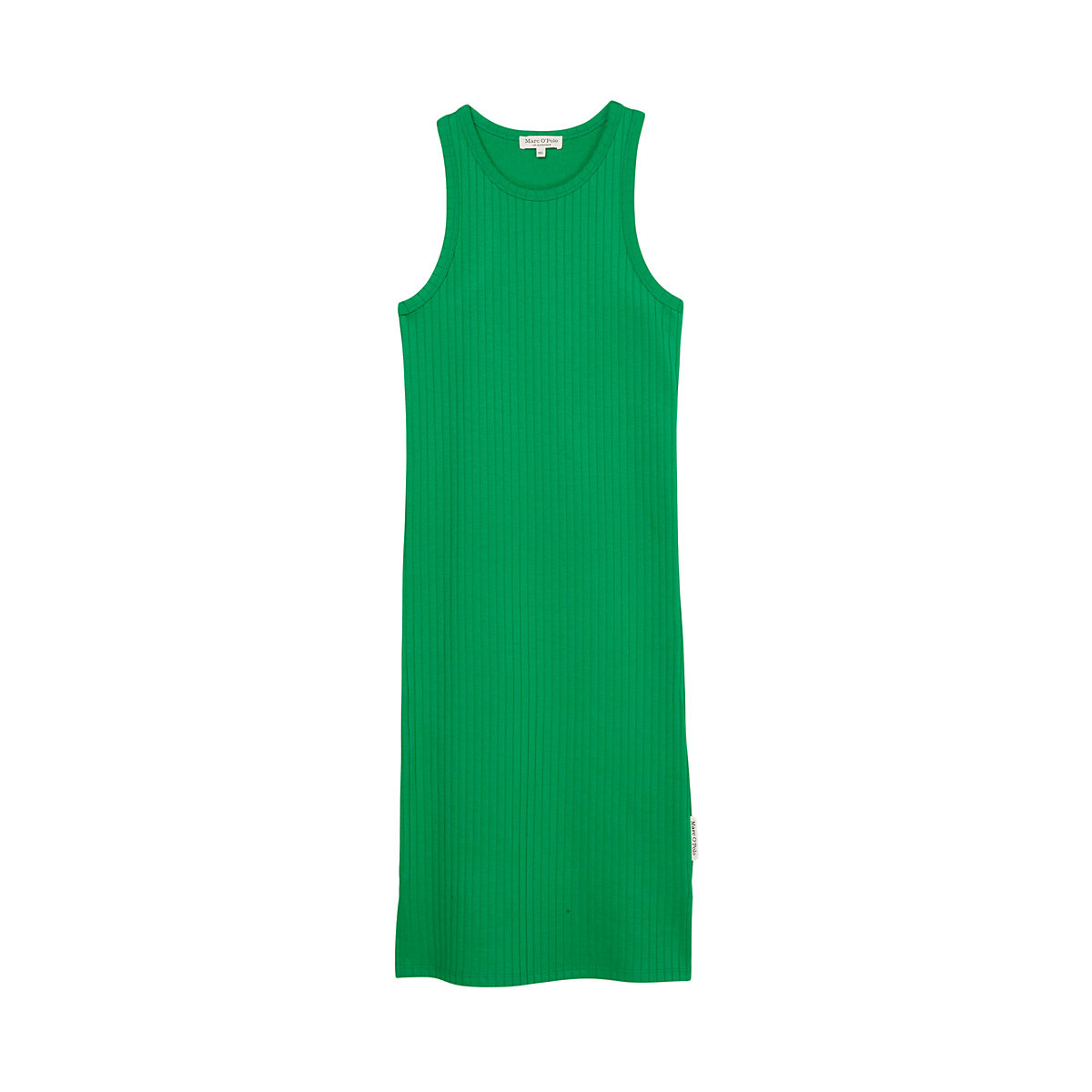 Marc O'Polo TEENS-GIRLS Trägerkleid mit elastischer Ripp-Struktur Sweatkleider grün