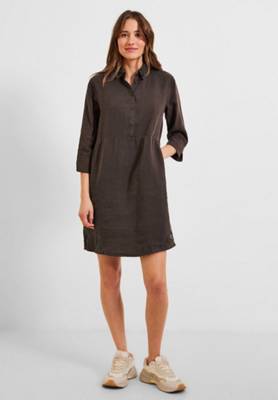 CECIL Blusenkleid beige/braun
