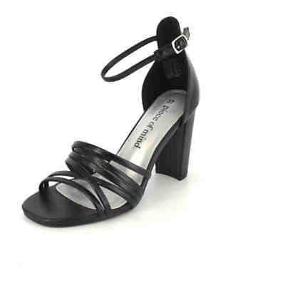 Sandalette 003 black Klassische Sandaletten