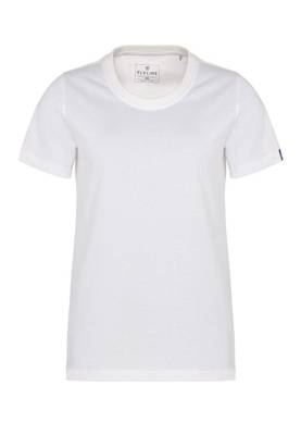 elkline T-Shirt Dauerwelle mit Siebdruck weiß