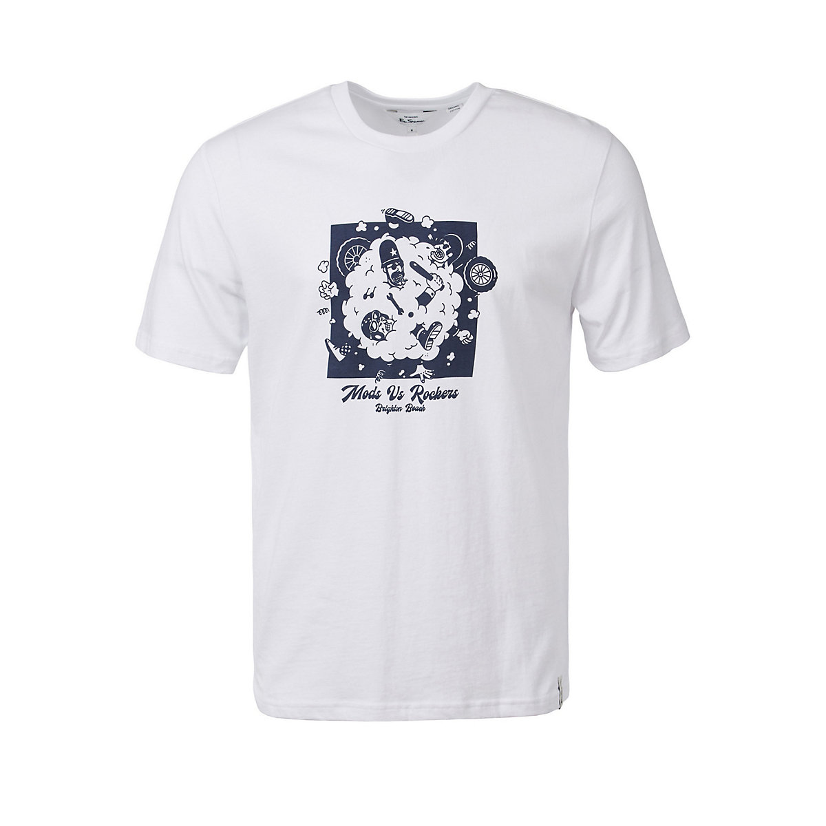 BEN SHERMAN® Mods V Rockers Tee T-Shirts weiß