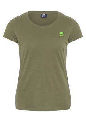 POLO SYLT T-Shirt mit kleinem Polo Sylt Logo T-Shirts oliv