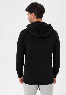 MOROTAI Kapuzenpullover NKMR Neotech Zip Hoodie schwarz