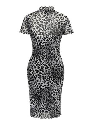 Urban Classics Kleid schwarz/weiß YN6786