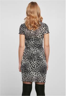 Urban Classics Kleid schwarz/weiß YN6786