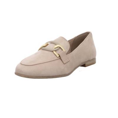 Tamaris Damen Slipper Schuhe Slipper Freizeit Elegant Slip-Ons Synthetik uni Klassische Slipper taupe