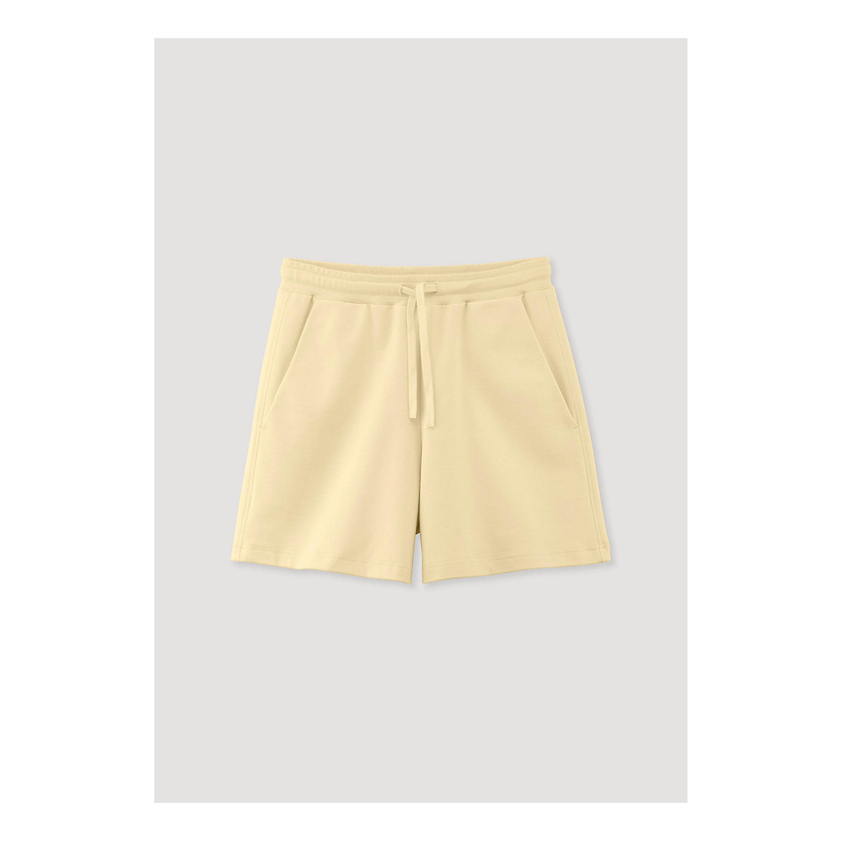 hessnatur Shorts aus Bio-Baumwolle gelb