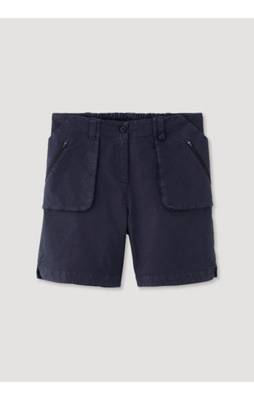 hessnatur Shorts mit Hanf dunkelblau