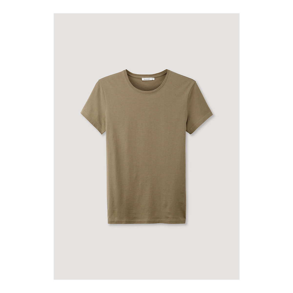 hessnatur T-Shirt Zwirnjersey aus reiner Bio-Baumwolle sand