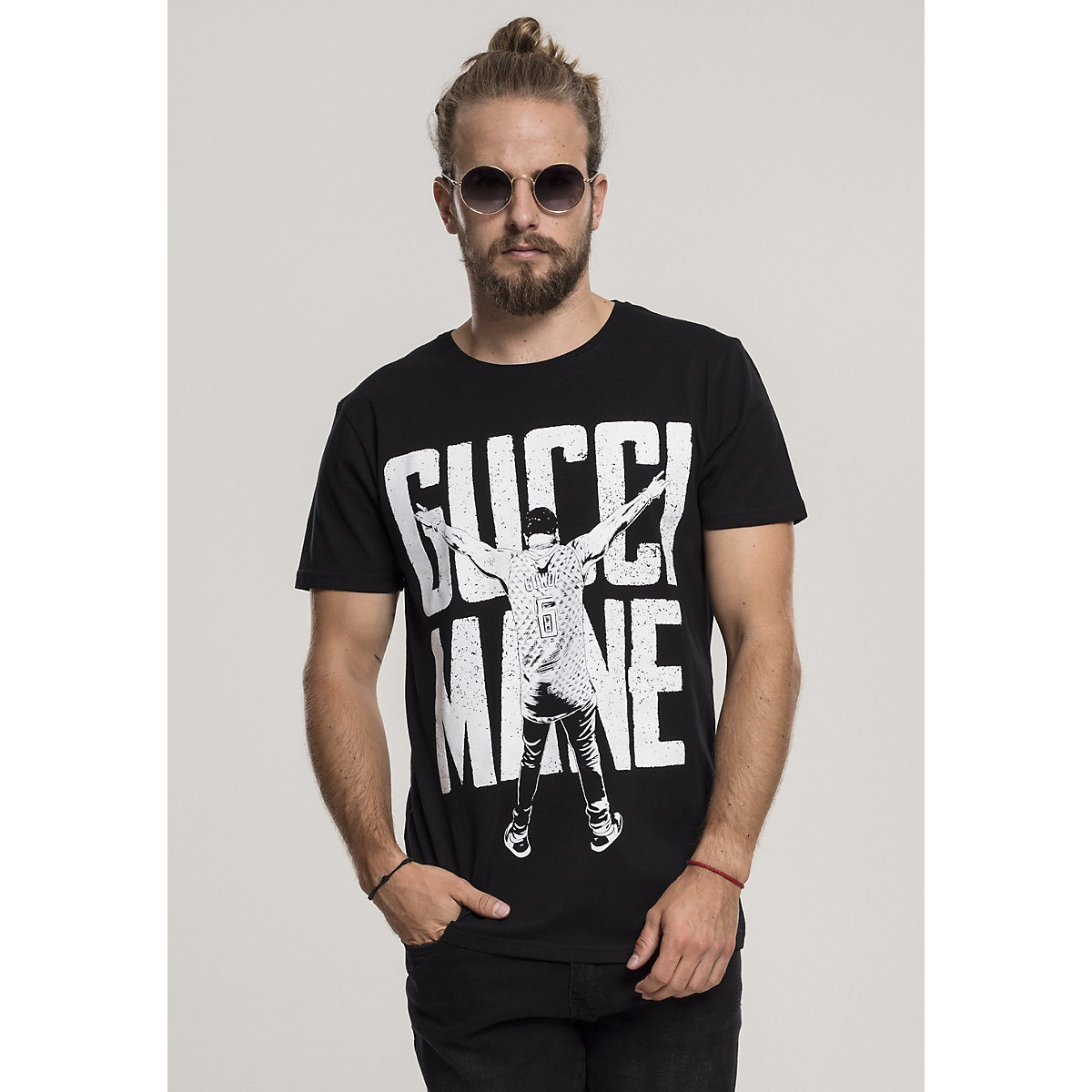 Merchcode T-Shirt Gucci Mane Guwop Stance Tee Black schwarz