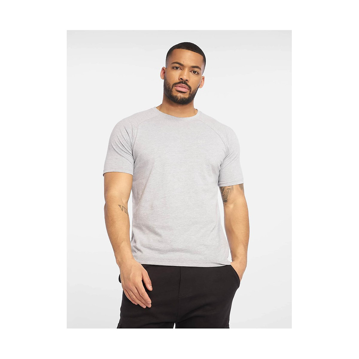 DEF Kai T-Shirt Grey grau