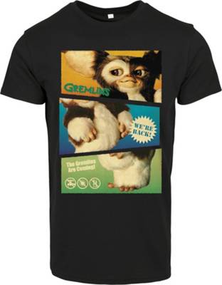 Merchcode T-Shirt Gremlins Split Poster Tee Black schwarz