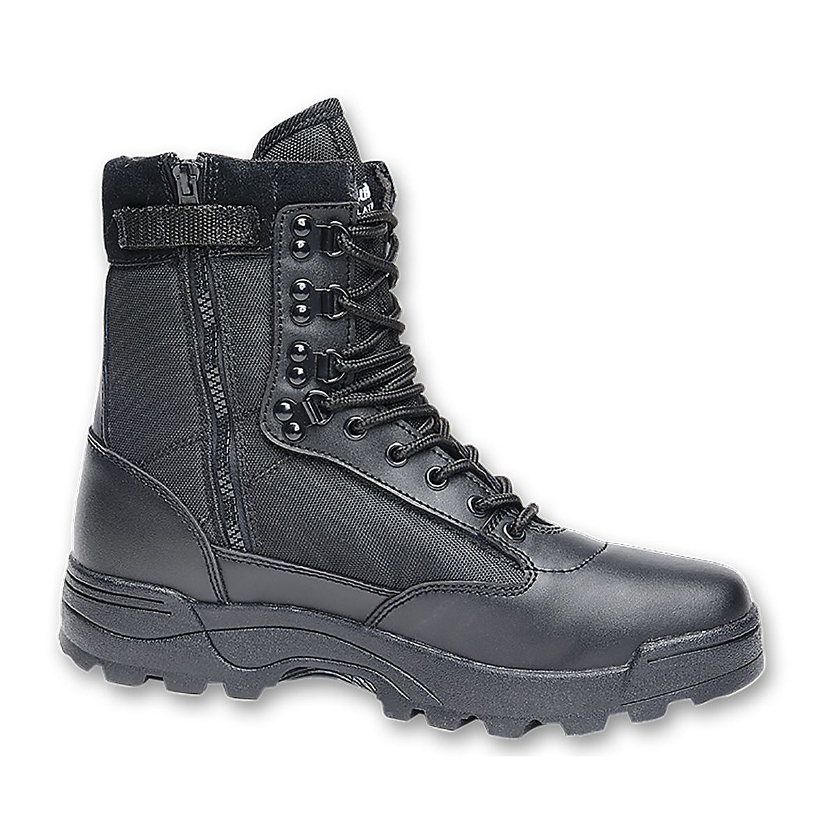 Brandit Schuh Zipper Tactical Boot in Black schwarz