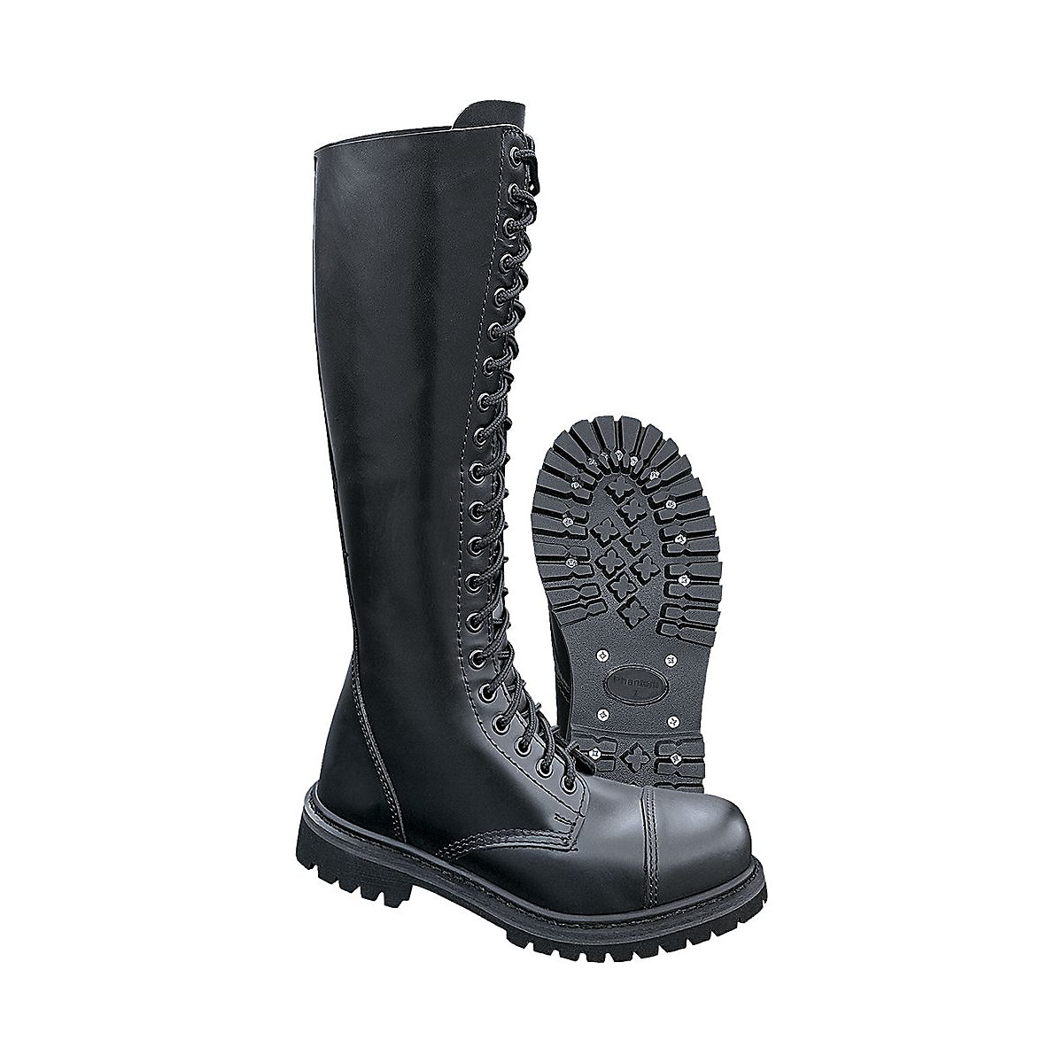 Brandit Schuh Phantom Boots 20 Eyelet in Black schwarz