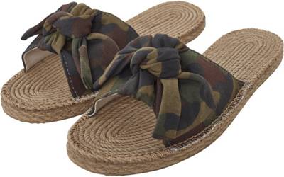 Urban Classics Schuhe Canvas Mules Wood beige/khaki