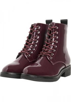 Urban Classics Schuhe Lace Boot Black rot