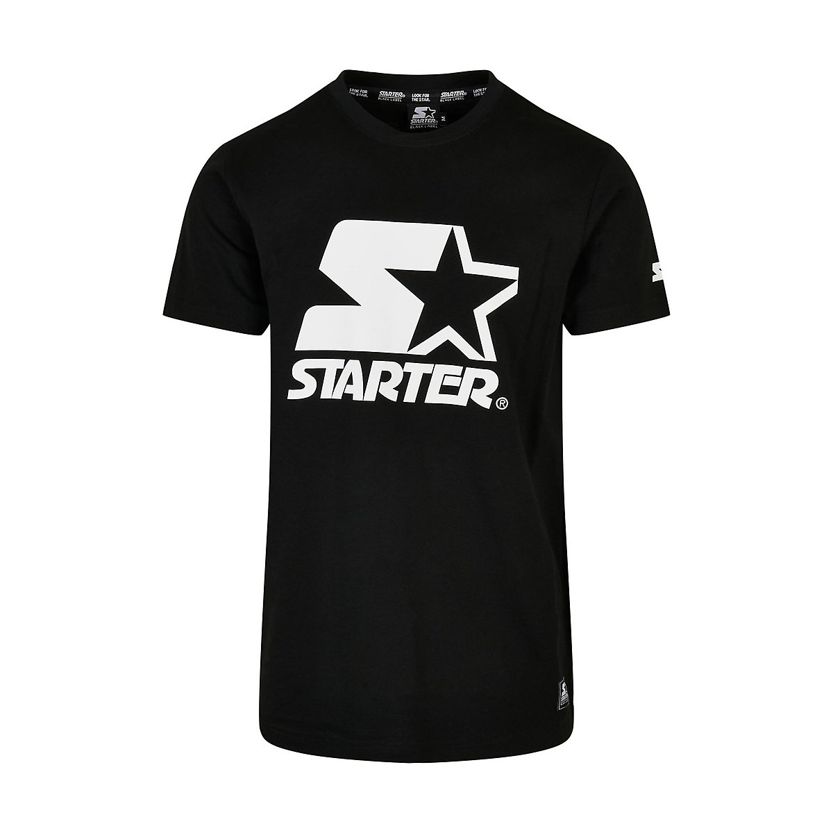 STARTER® BLACK LABEL Starter Black Label Logo Tee Black schwarz