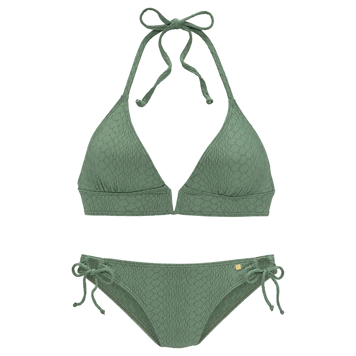 JETTE Triangel-Bikini grün