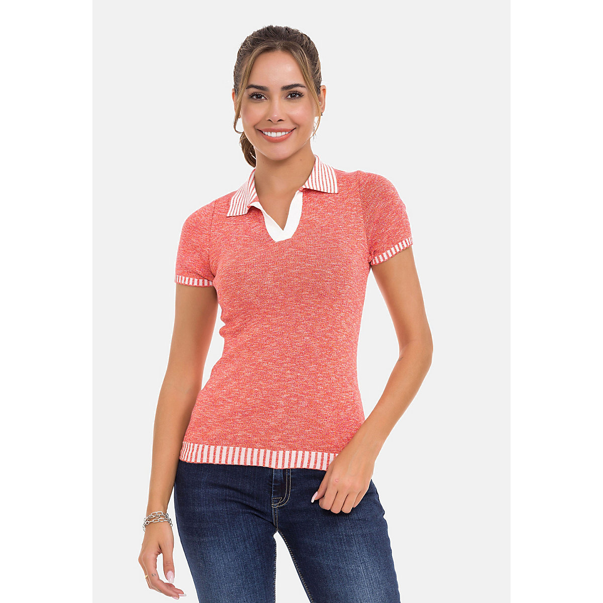CIPO & BAXX® Poloshirt für Mädchen orange