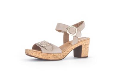Gabor Plateau Sandalen 24.764.14 Plateau-Sandaletten beige
