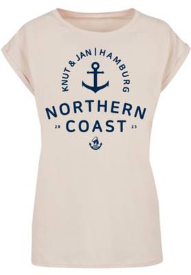F4NT4STIC Nordsee Knut & Jan Hamburg T-Shirts sand