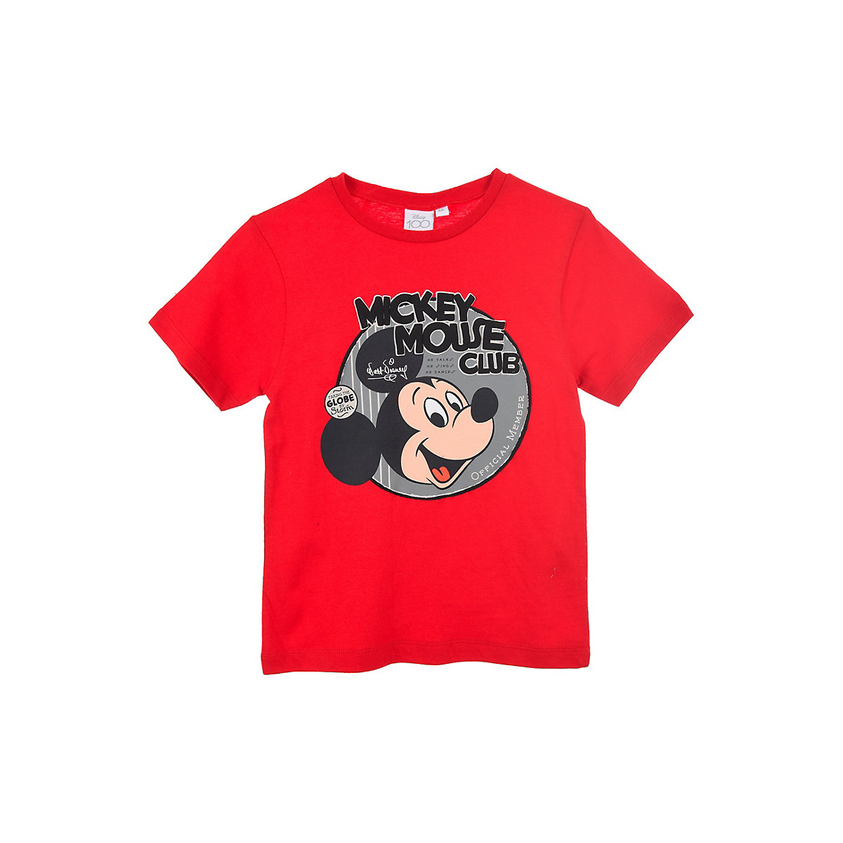Disney Mickey Mouse & friends Mickey Mouse Jungen Kinder Kurzarm T-Shirt rot