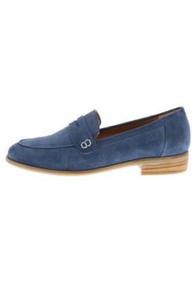 Everybody Slipper AMBATA femininer Pennyloafer blau