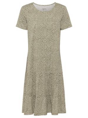 olsen Volantkleid khaki