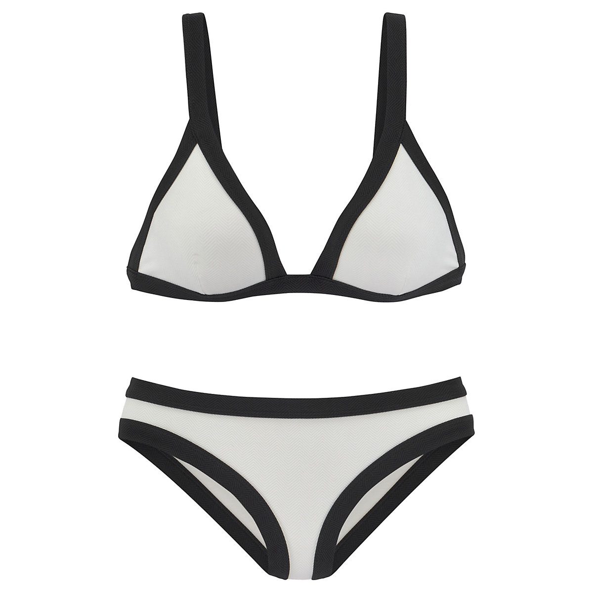 Venice Beach Triangel-Bikini weiß