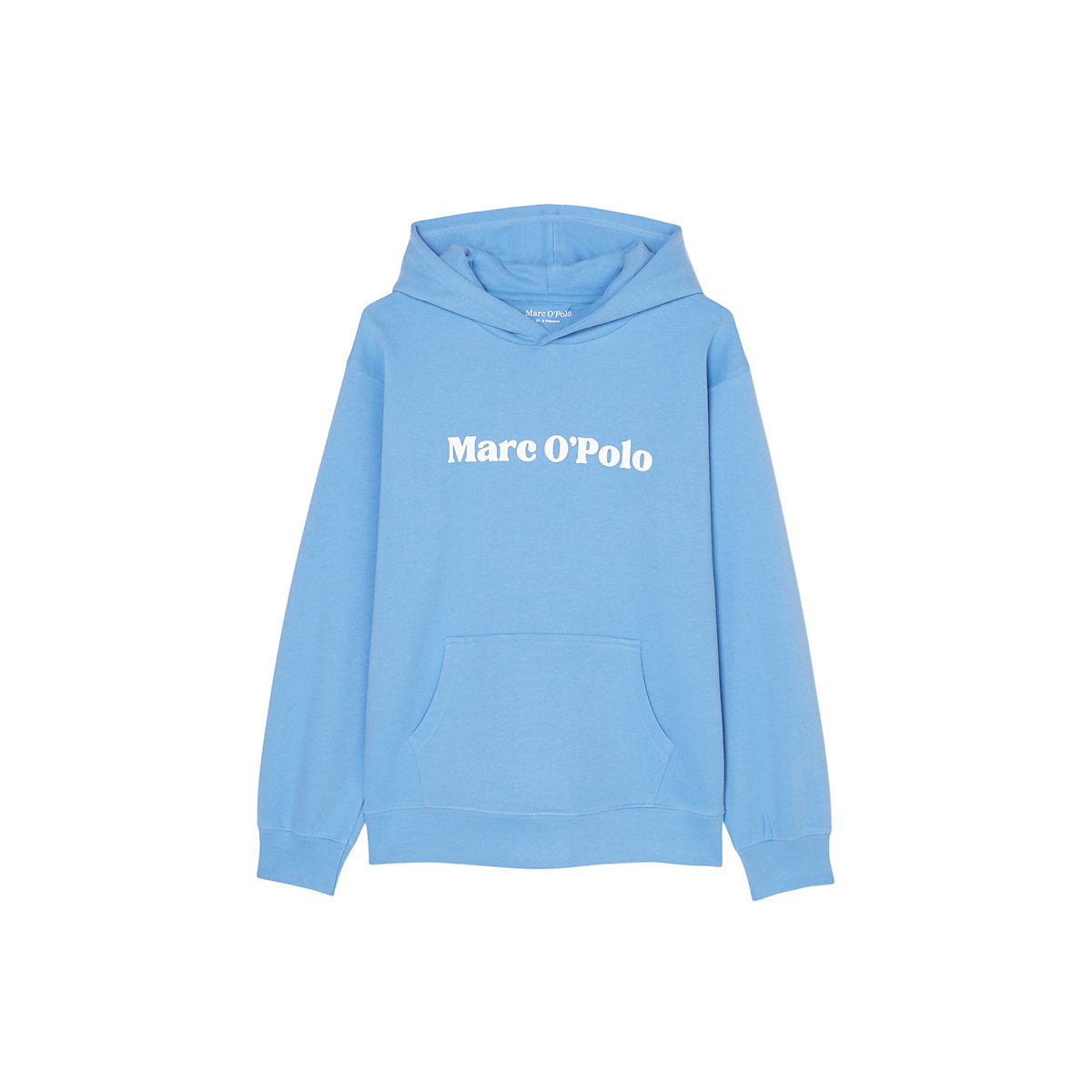 Marc O'Polo TEENS-UNISEX Hoodie aus hochwertiger Bio-Baumwolle Sweatshirts azurblau